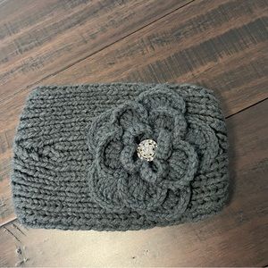 CC Boutique Gray Thick Knit Headband